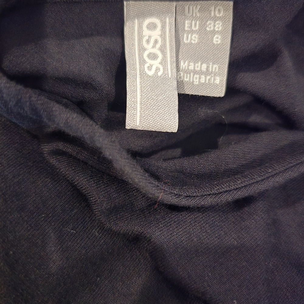 ASOS Black Dress – Size US 6 (UK 10 / EU 38) - Picture 5 of 5